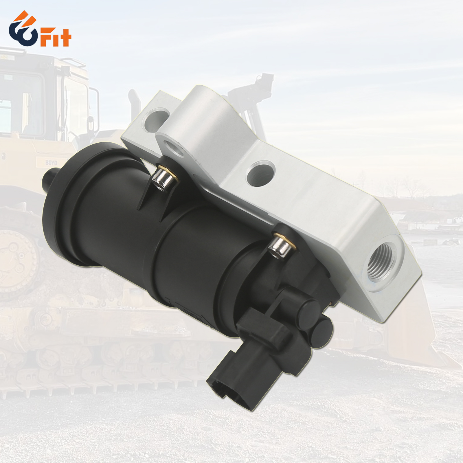 Heavy Equipment Caterpillar - 446-5409 Fuel Transfer Pump 24V for