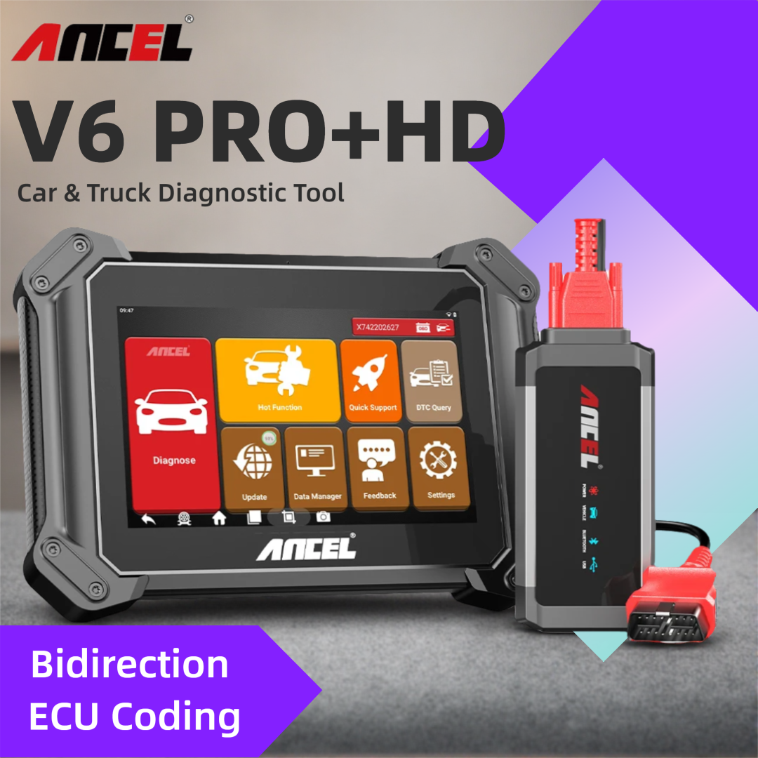 Heavy Equipment Diagnostic Tool - 40+Reset Car & Heavy Duty Truck