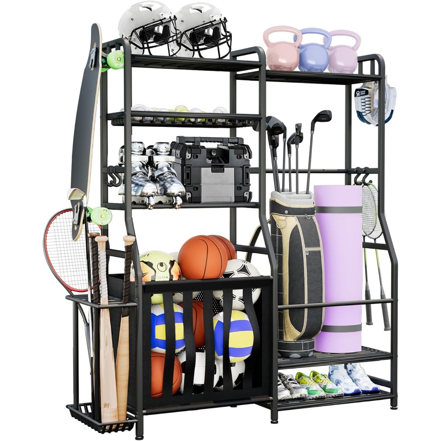 Heavy Equipment Storage - Garage Sports Equipment Organizer Golf Bag