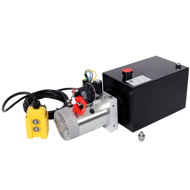 Heavy Equipment Trailer - Heavy Duty 12V DC Hydraulic Power