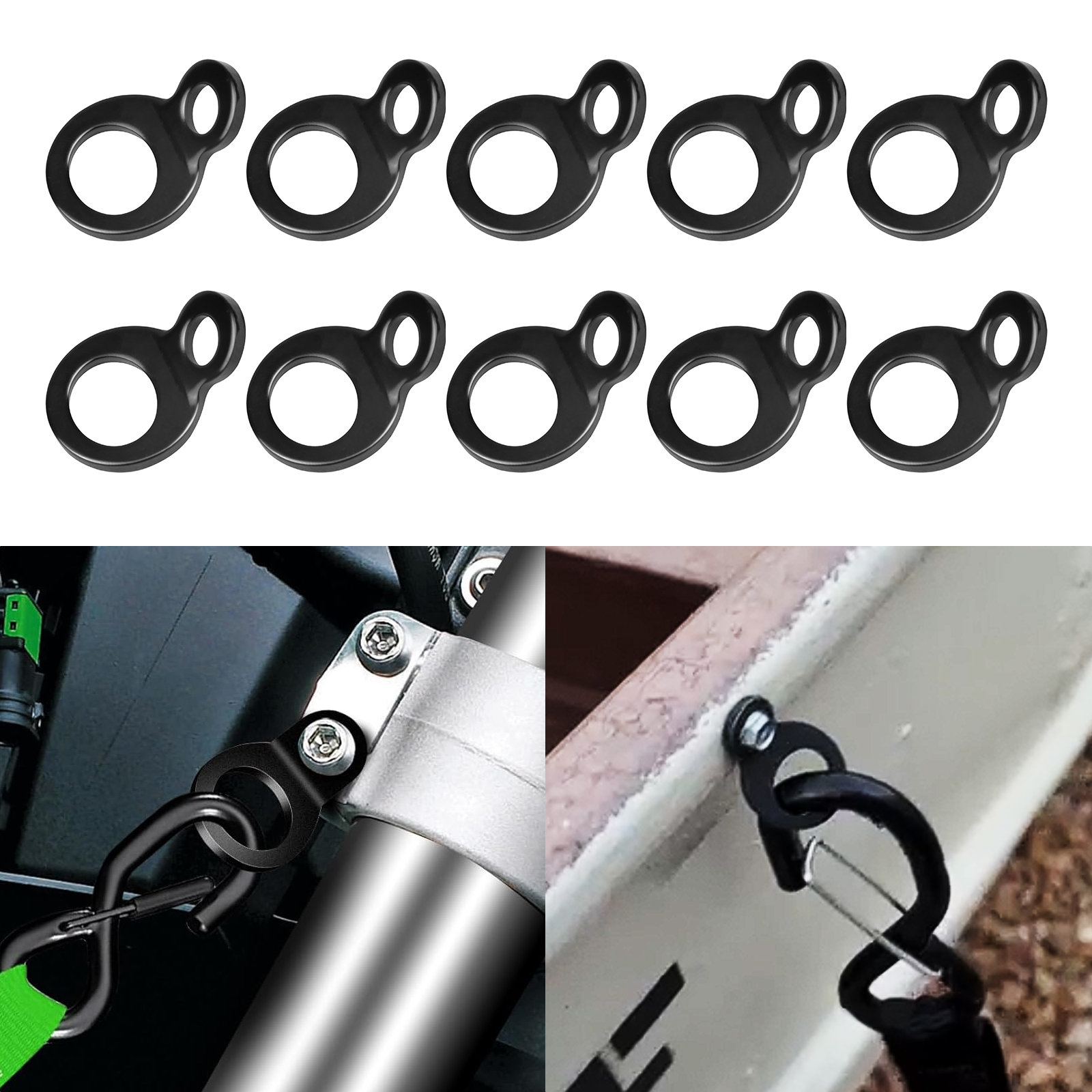 Heavy Equipment Trailer - Stainless Steel Tie-Down Anchors - Multi-Purpose