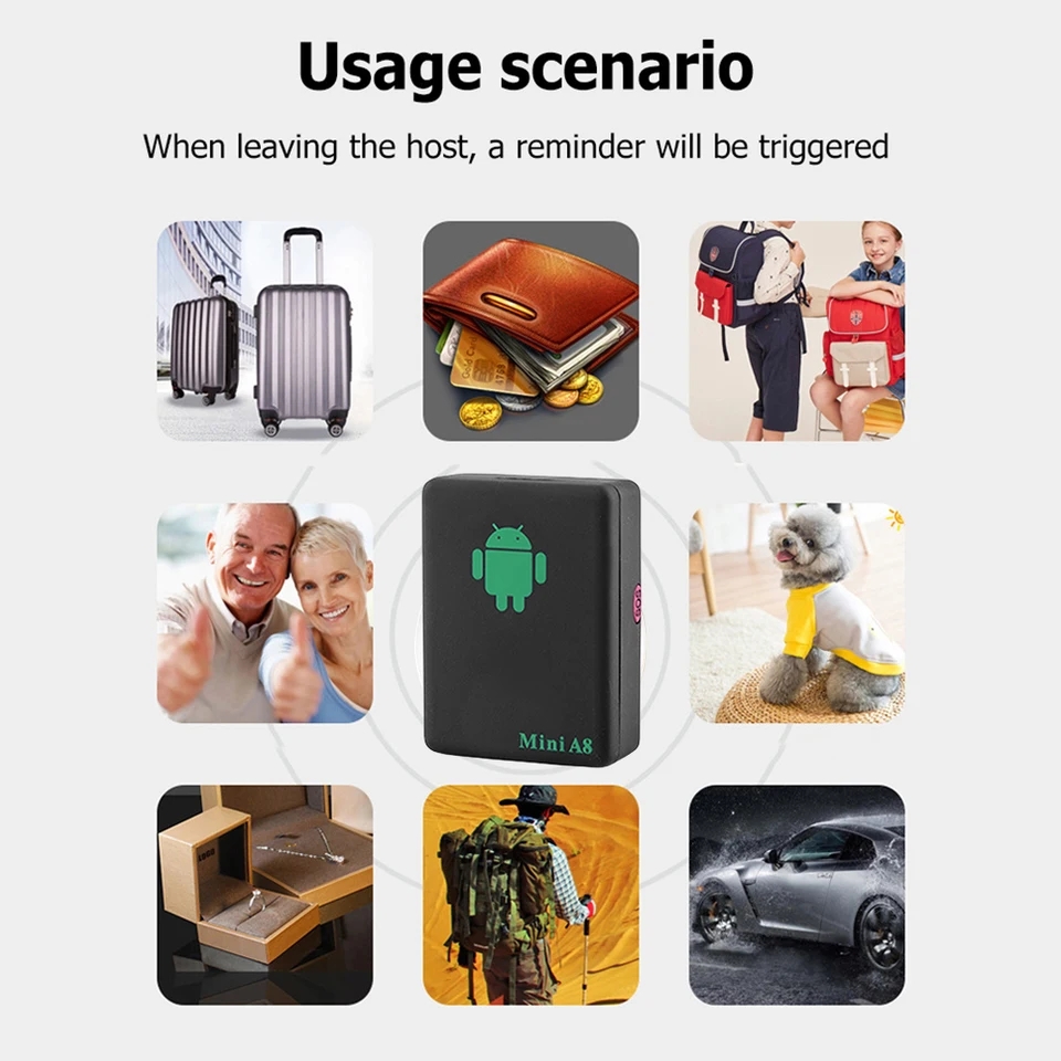 A8 Mini GPS Tracker Car Real T - Heavy Equipment Gps Tracker のレビューと価格