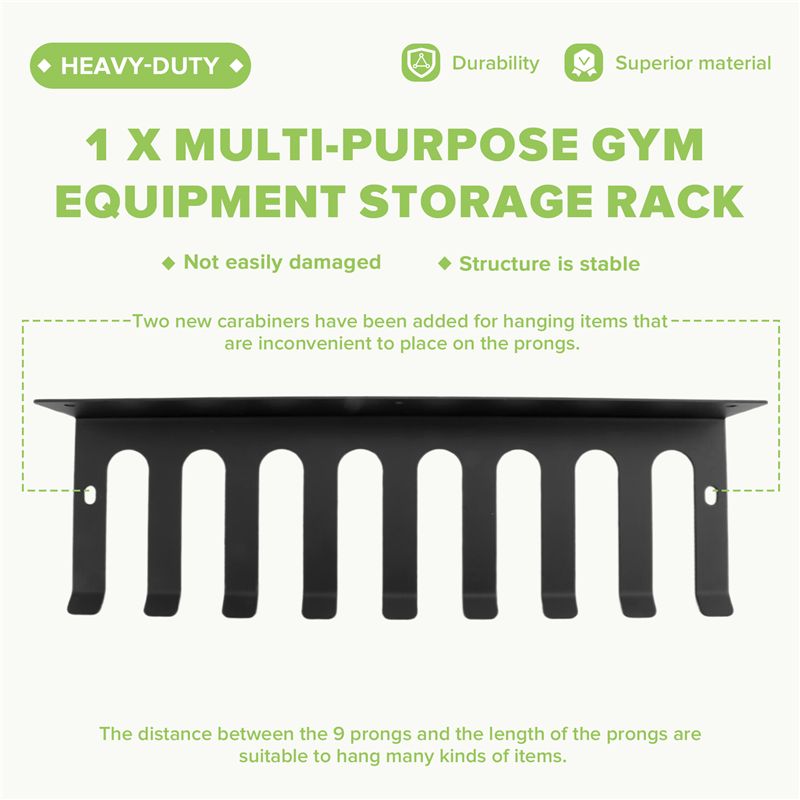 1PCS Multi-Purpose Gym Equipme - Heavy Equipment Storage のレビューと価格