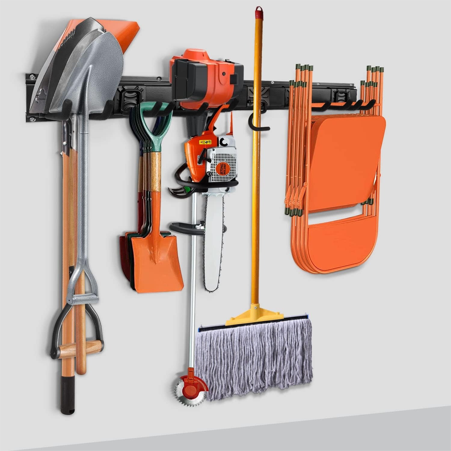 Garden Tool Storage Rack, 6 Mu - Heavy Equipment Landscaping のレビューと価格