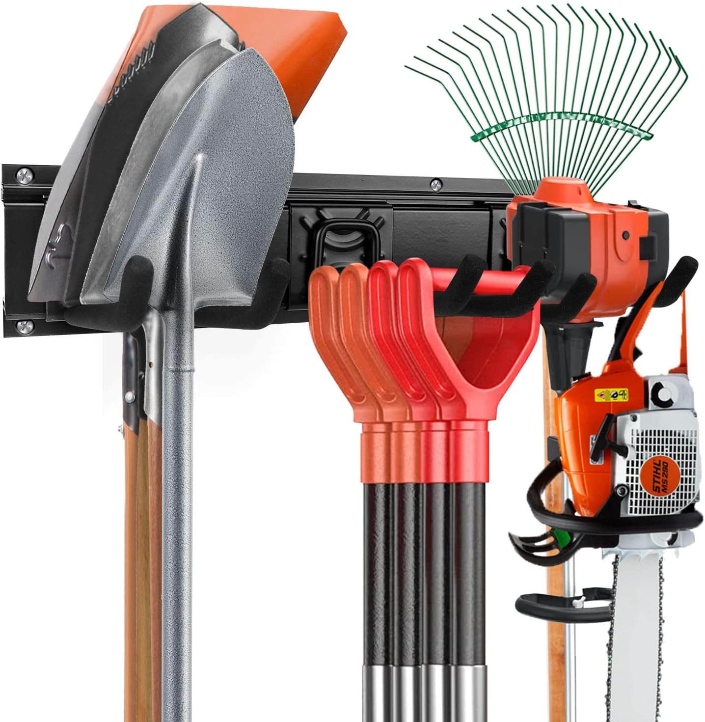 Garden Tool Storage Rack, 6 Mu - Heavy Equipment Landscaping のレビューと価格