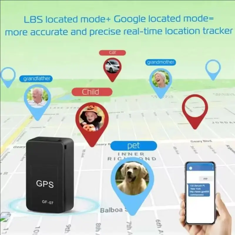 Gf07 Mini Car Gps Tracker Real - Heavy Equipment Gps Tracker のレビューと価格