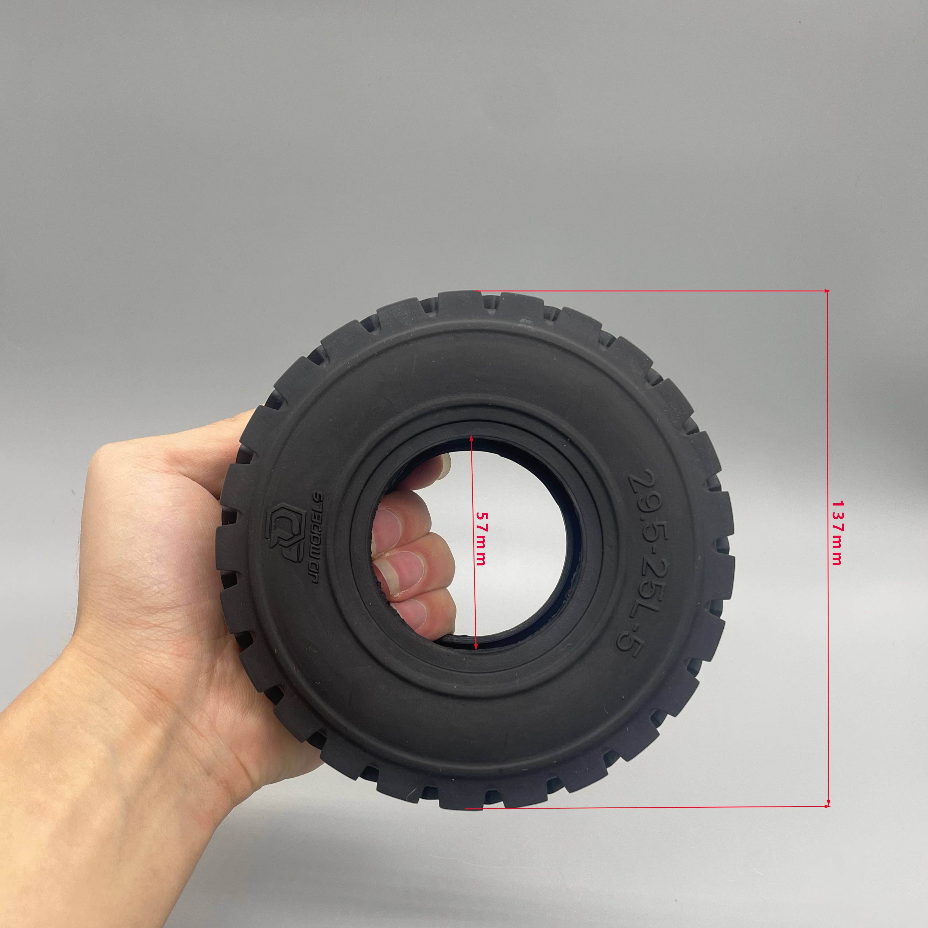 RC Loader Tires 137mm JDM-82 H - Heavy Equipment Forklift のレビューと価格