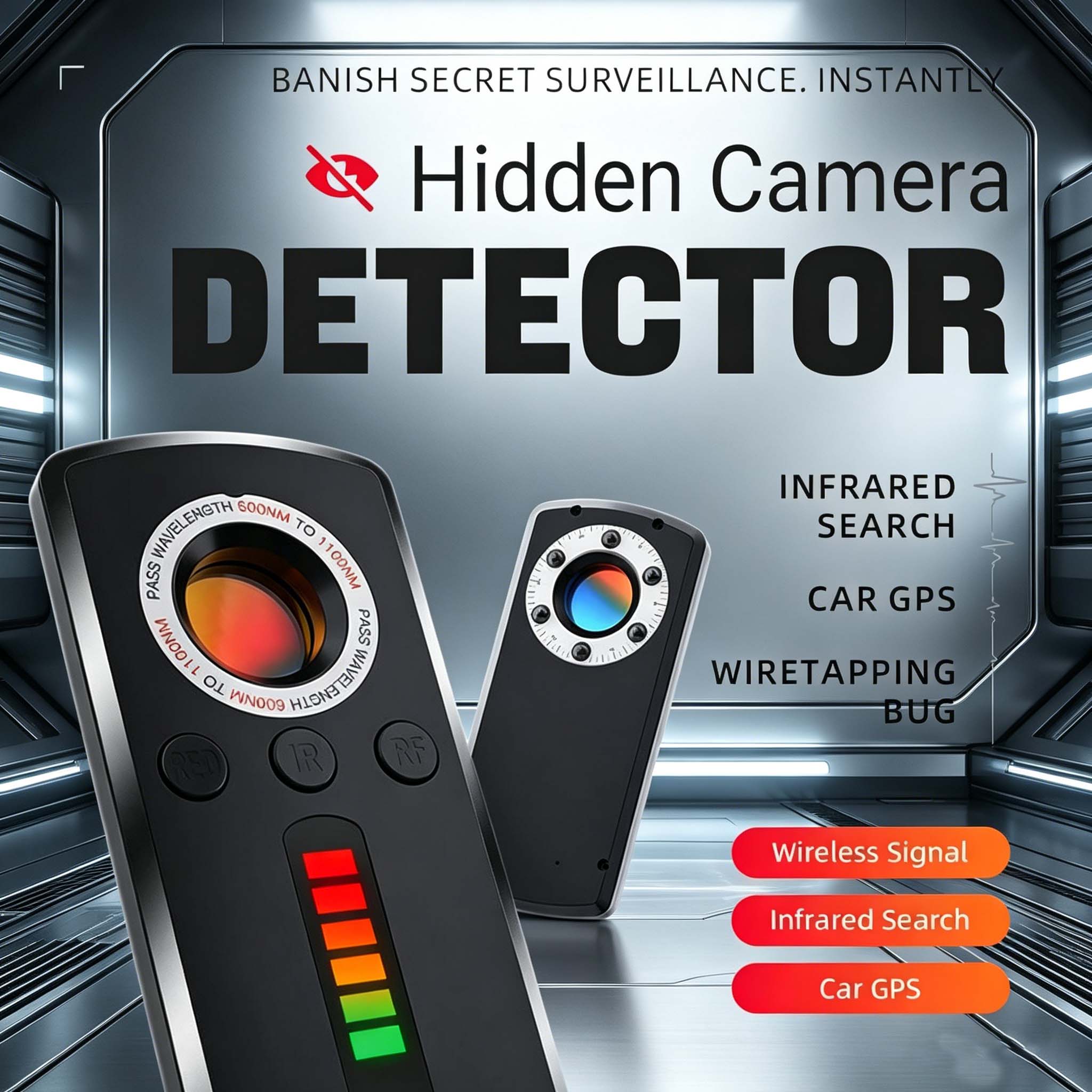 Hidden Camera Detector Anti Sp - Heavy Equipment Gps Tracker のレビューと価格
