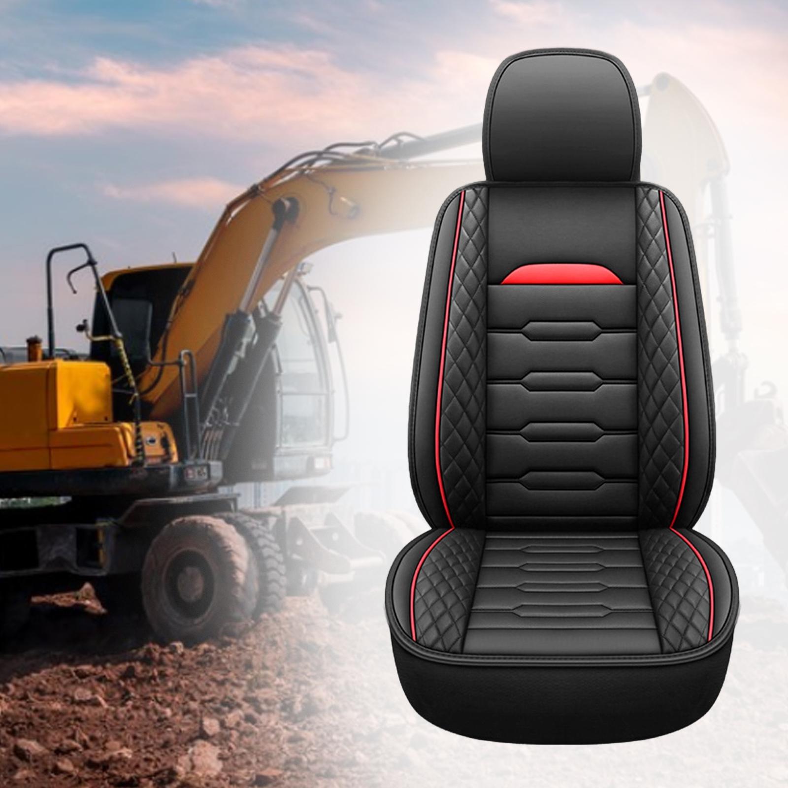 PU Leather Excavator Seat Cush - Heavy Equipment Forklift のレビューと価格
