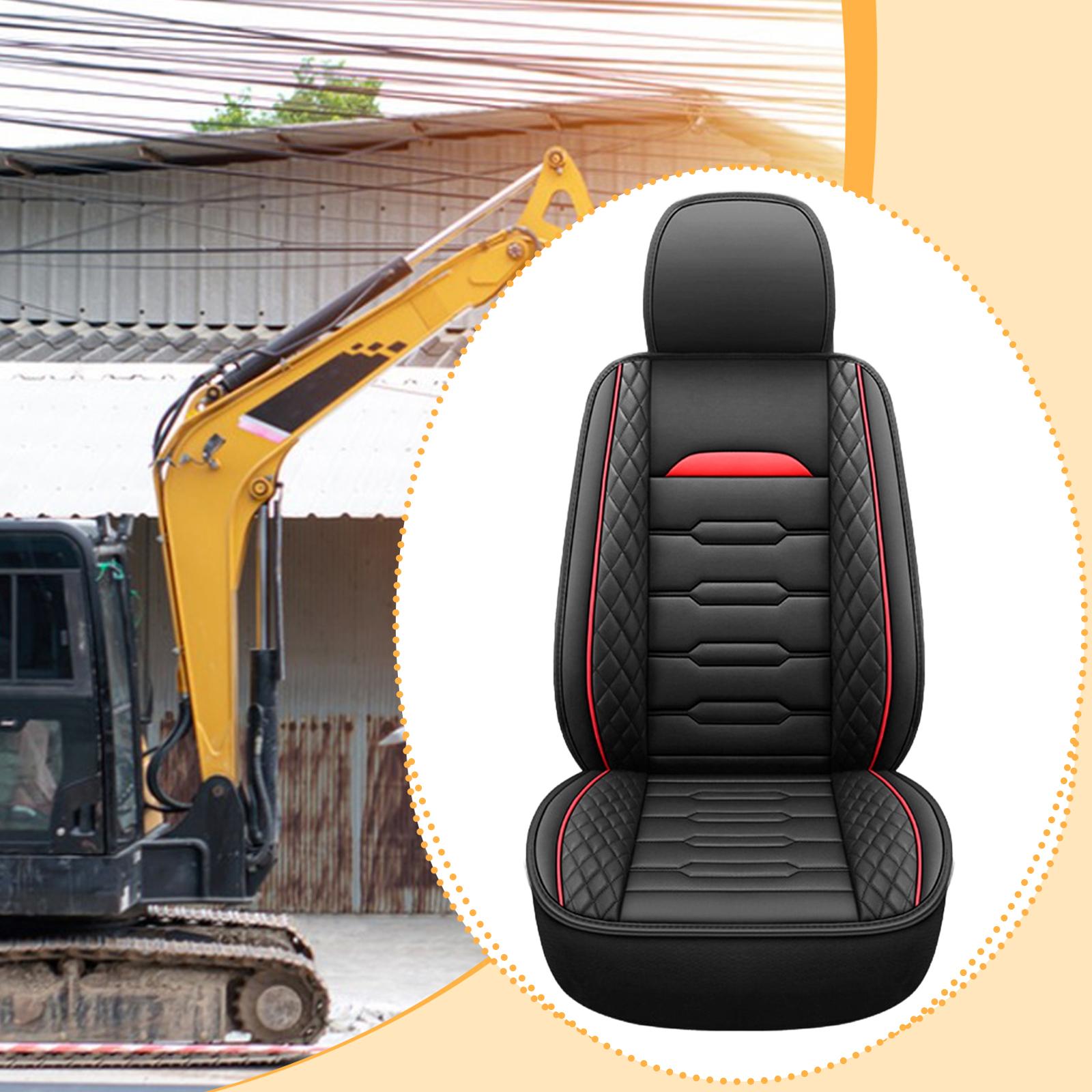 PU Leather Excavator Seat Cush - Heavy Equipment Forklift のレビューと価格