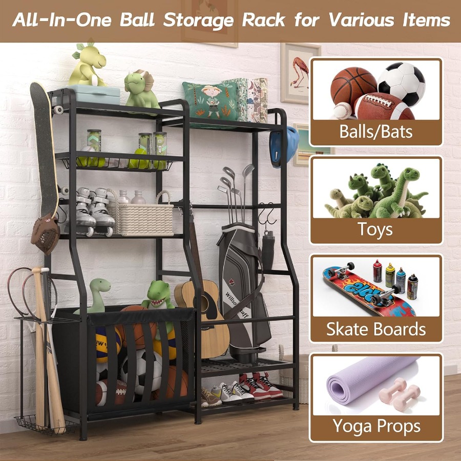 Garage Sports Equipment Organi - Heavy Equipment Storage のレビューと価格