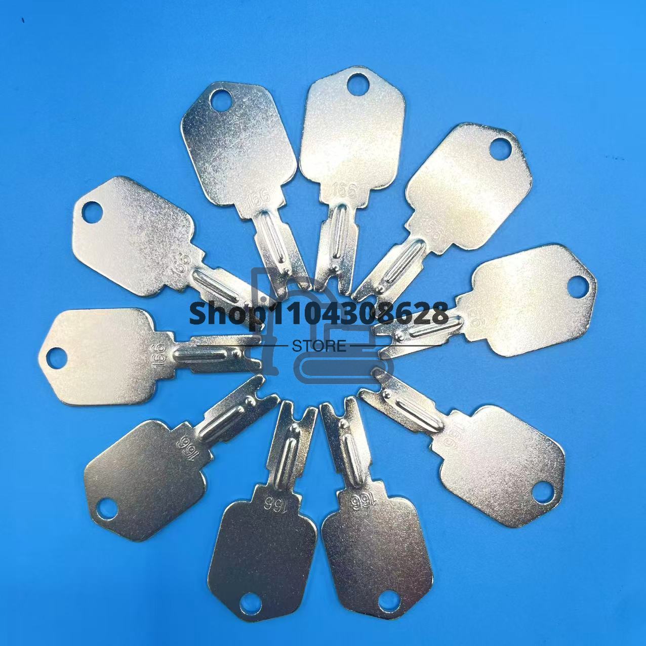 10PCS 166 Ignition Keys Forkli - Heavy Equipment Forklift のレビューと価格