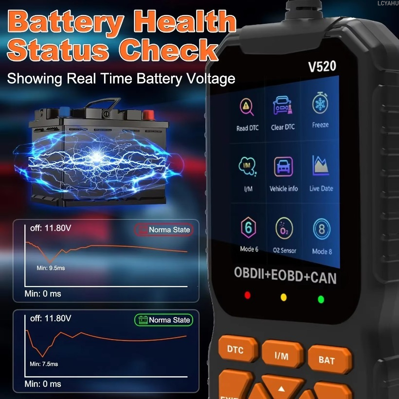 V520 OBD2 Diagnostic Scanner f - Heavy Equipment Diagnostic Tool のレビューと価格