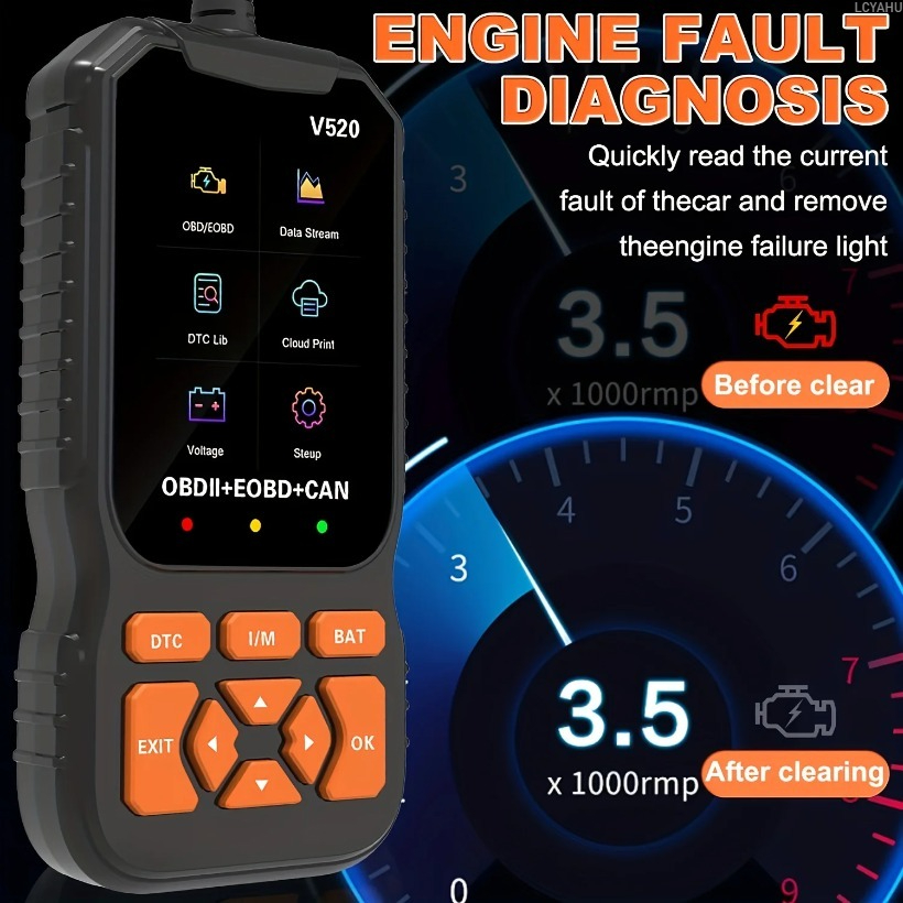 V520 OBD2 Diagnostic Scanner f - Heavy Equipment Diagnostic Tool のレビューと価格