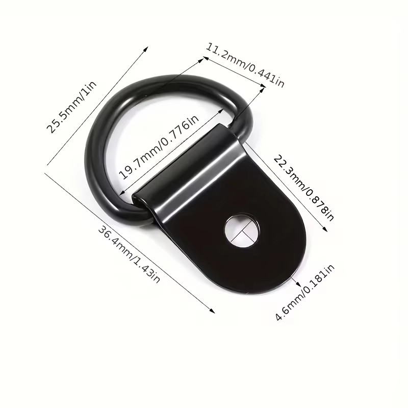 10Pcs D Rings Tie Down Anchors - Heavy Equipment Trailer のレビューと価格