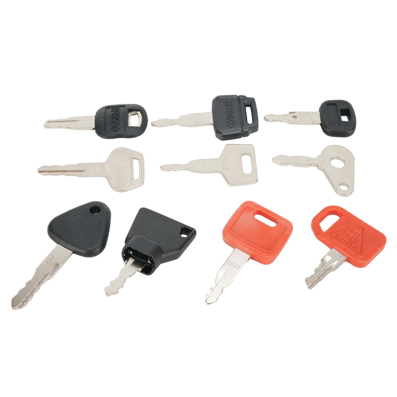 10 KEY SET Master Key Ignition - Heavy Equipment Keys Master Set のレビューと価格