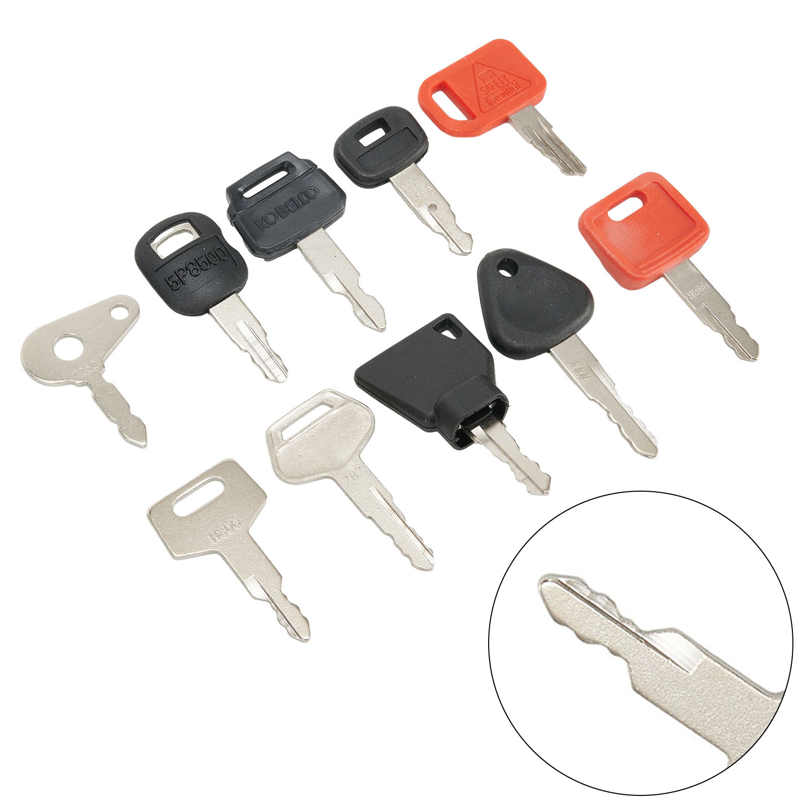 10 KEY SET Master Key Ignition - Heavy Equipment Keys Master Set のレビューと価格