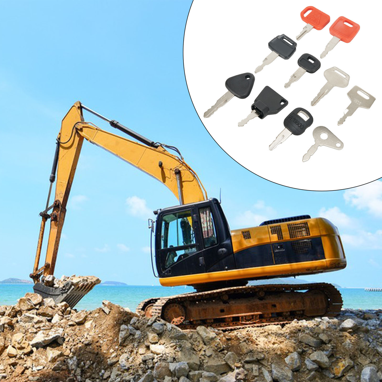 10 KEY SET Master Key Ignition - Heavy Equipment Keys Master Set のレビューと価格